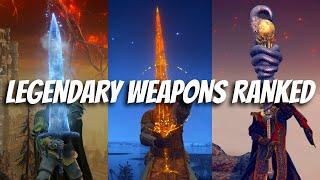 Best Legendary Weapon? Ranking The Legendary Elden Ring Armaments