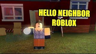 Hello Again Neighbor Prealpha Full Game | Hello Neighbor Roblox