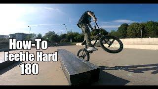 Как сделать фибл хард 180 на BMX/MTB | How to Feeble Hard 180 on BMX/MTB | ТРЮКИ ДЛЯ НАЧИНАЮЩИХ BMX