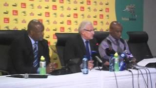 SAFA Online TV-Bafana Bafana vs Morocco squad announcement