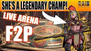 ALIKA SAVED ME! LIVE ARENA F2P! Raid: Shadow Legends