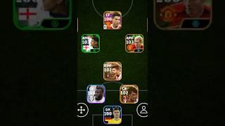 best squad | 4-1-2-3 Formation | efootball 2024 mobile #shorts #efootball #pes #viral