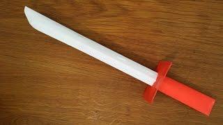 How To Make a Paper Samurai sword - Easy Tutorial