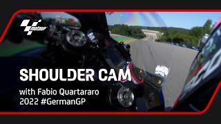 Fabio Quartararo's Shoulder Cam | 2022 #GermanGP