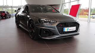 2024 Audi RS 4 Competiton Plus in Daytona grey - Exterior and Interior