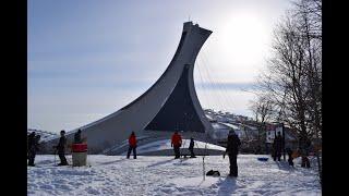 New snow park opens near Olympic Stadium (January 23 2022)