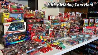 [LIVE ] Unboxing a 200+ Disney Cars Diecasts Haul — 20th Birthday Special