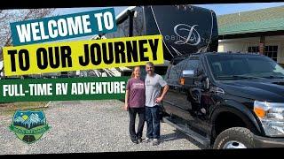 Welcome to Our Journey!  #rvlife #rvliving #fulltimerv #camping #glamping #travelblogger