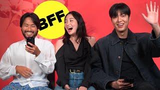 Lee Min-ho, Minha Kim, and Jin Ha Take The Co-Star Test