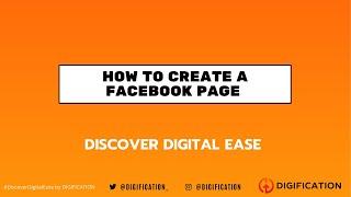 How to Create a Facebook Page