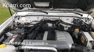 Mercedes OM613  swap to Nissan Patrol Y61 2.8