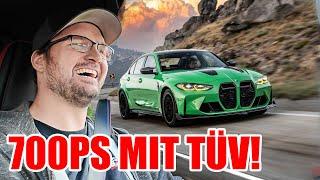 Über 700PS MIT TÜV für den BMW M3CS G80 - MPS Engineering