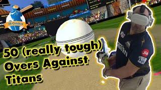 50 Overs of Virtual Reality Cricket Against Gujarat Titans and it was TOUGH