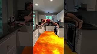 When the floor is ACTUALLY lava 