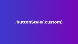 How To Create Custom Button Styles! (SwiftUI)