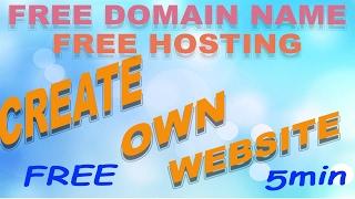 MAKE FREE WEBSITE HINDI FREE DOMAIN FREE DNS hosting