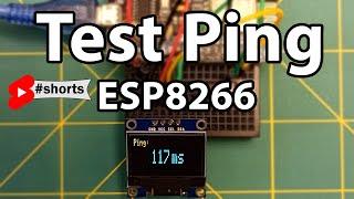 Test ping | Test ping internet | test ping ESP 8266 Your internet response time #shorts