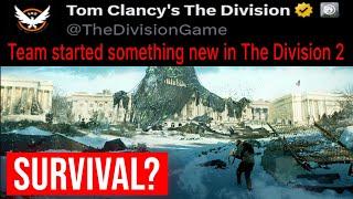 SNOW & NEW CONTENT TEASED FOR THE DIVISION 2