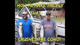 How To Tie An Awesome Trolling Fly For Coho