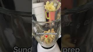 Sunday Meal Prep | RunningGeekGirl #youtubeshorts
