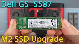 Dell G5 5587 How to install M2 SSD upgrade