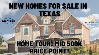 NEW Homes For Sale in Texas | Meritage Homes Tour With 30k Price Reduction! - HOT HOME!!