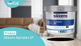 Sikkens Alphatex SF | Toonaangevend Duurzaam en Dekkend | Verf.nl