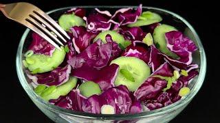 I eat day and night and forgot about my blood sugar! This cucumber salad is a treasure!