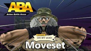 ABA (Anime Battle Arena) Old Joseph moveset and Combo