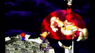 Super Mario RPG Boss Fight # 28 Exor, Right eye, Left Eye, Neosquid