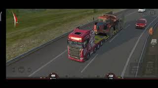 TOE3 Frankfurt,Nuremberg heavy trailer 52t transport