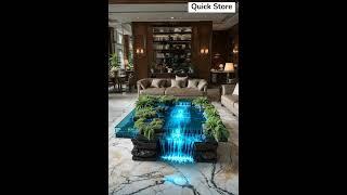 Waterfall Table #homedecor #video #shortsvideo #trending #interiordesign #foryou #viralvideo