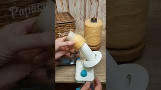 Ручная моталка для пряжи: маленький секрет при использовании #моталкадляпряжи #рарака #вязание
