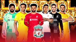 PES 2017 | LIVERPOOL NEW KITS SEASON 2021/2022