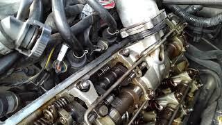 BMW N62 Valvetronic calibration with removed valve cover