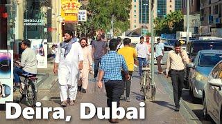 Dubai Deira street life video.