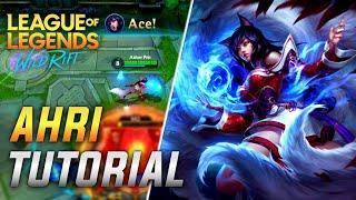 Ahri Tutorial Gameplay | Wild Rift Tutorial | Ash Gaming