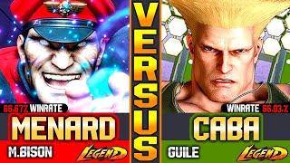 SF6 MenaRD (M.Bison Vs Guile) Caba ▰ High Level