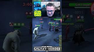 SWGOH Grand Arena 5v5 - Wampa vs Sith Eternal Emperor!  #swgoh #starwars #grandarena #wampa #see