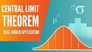 Real-world application of the Central Limit Theorem (CLT)