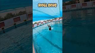 Swimming Dive with Body Roll  #swimming #swimmingtips #swim #dive