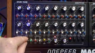 Darktime sequencer with A160-5 ratchet controller