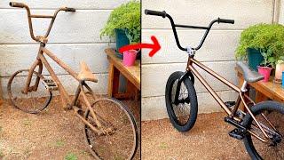 Rusty BMX Bike Restoration - Complete Process