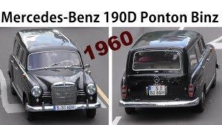 Mercedes Benz 190D Ponton BINZ (1960) auf der Straße - station wagon on the road