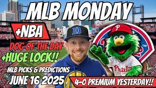 MLB Picks Today Monday 6/16/2025 | Free MLB Best bets, Predictions and Player Props