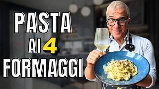 PASTA AI 4 FORMAGGI con limone, salvia e semi croccanti - Ricetta di Chef Max Mariola