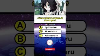 Quiz Anime #demonslayer #kimetsunoyaiba #anime #quiz #trivia #shorts #tanjiro #inosuke #nezuko