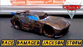 Disney Pixar Cars 3 | Race Damaged Jackson Storm Diecast Review