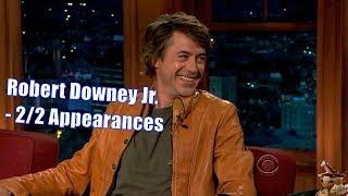 Robert Downey Jr. - They Are Crazy...But In A Different Way. - 2/2 Visits In Chronological Order