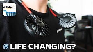 Air Conditioner Alternatives For Summer - Control Future Neck Fan Review (Amazon)